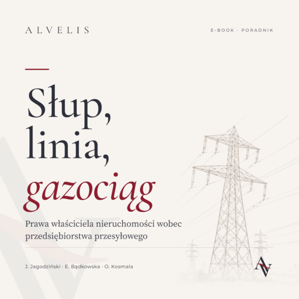 Słup, linia, gazociąg. Prawa właściciela nieruchomości wobec przedsiębiorstwa przesyłowego (e-book)